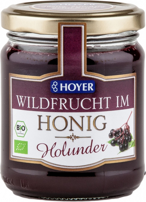 Fructe de soc in miere eco 250g Hoyer                                                                [1]