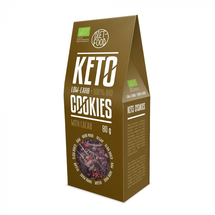 Fursecuri keto raw vegane cu cacao 80g [1]