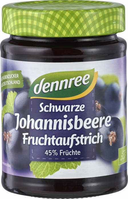 Gem de coacaze negre bio 340g Dennree                                                                [1]