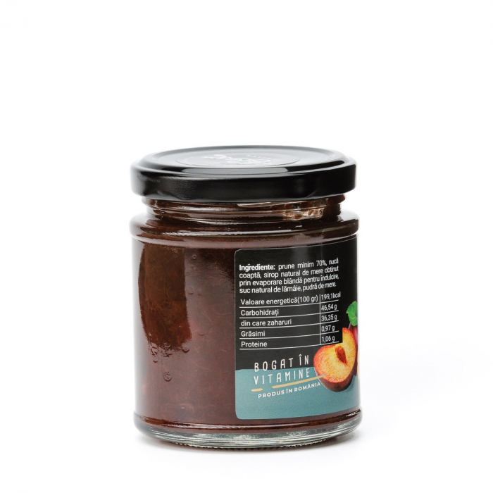 Gem de prune cu nuci fara zahar, 200 gr [2]