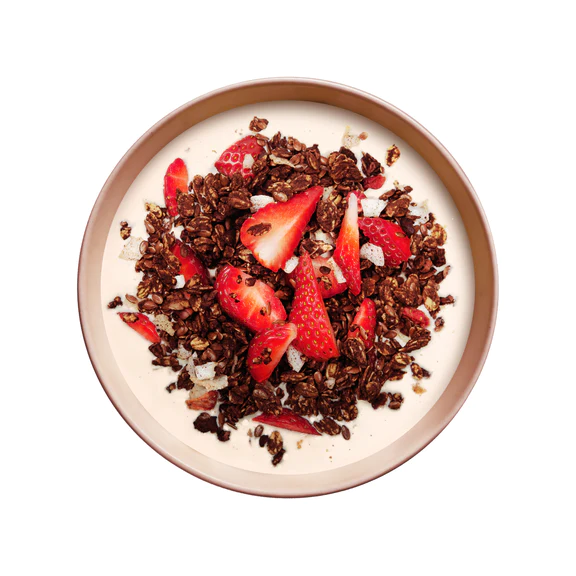 Granola cu capsuni, vegan, fara gluten, The beginnings, 200 g [2]