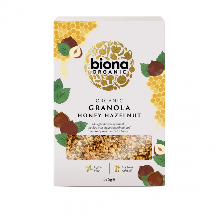Granola cu miere si alune de padure bio 375g Biona                                                   [1]