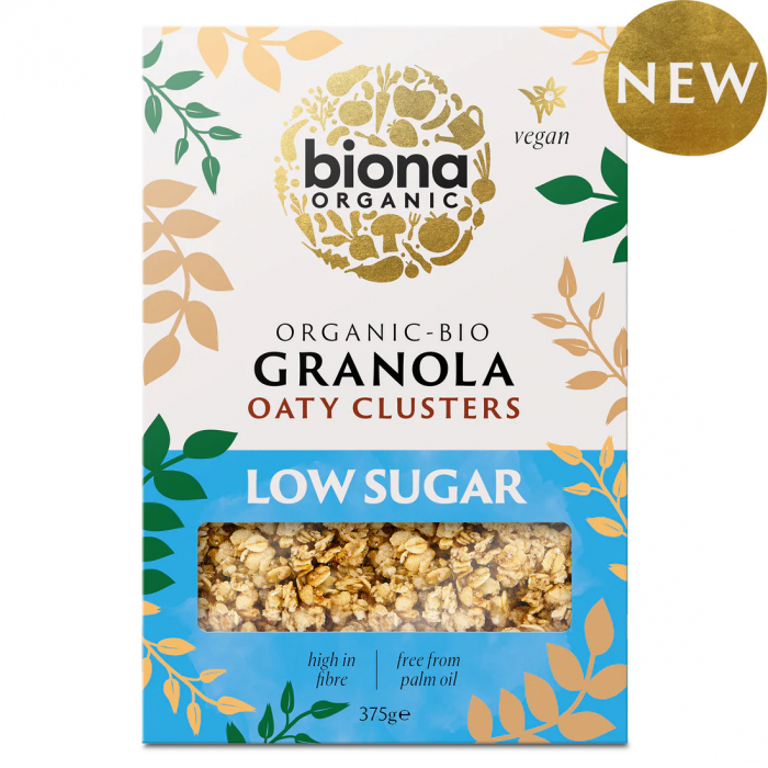 Granola cu ovaz si continut scazut de zahar, bio, 375g, Biona                                        [1]