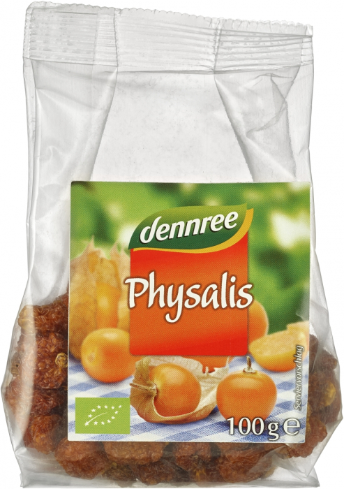 Inca berry - physalis fructe uscate bio 100g Dennree                                                 [1]