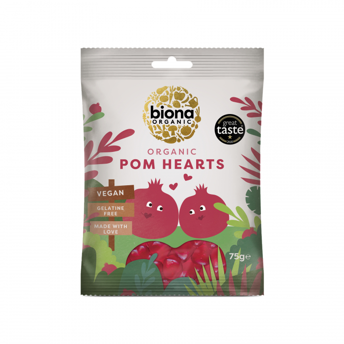 Jeleuri inimioare cu rodie eco 75g BIONA [1]