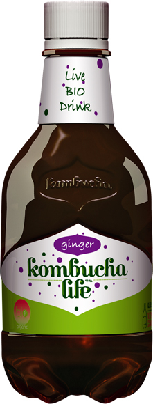 Kombucha life cu ghimbir ECO 330ml [1]