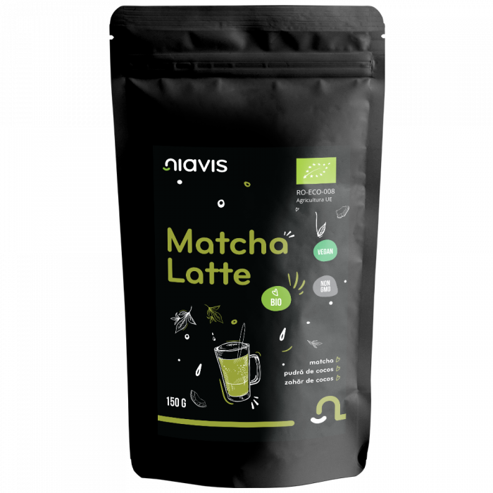 Matcha Latte Pulbere Ecologica/BIO 150g [2]
