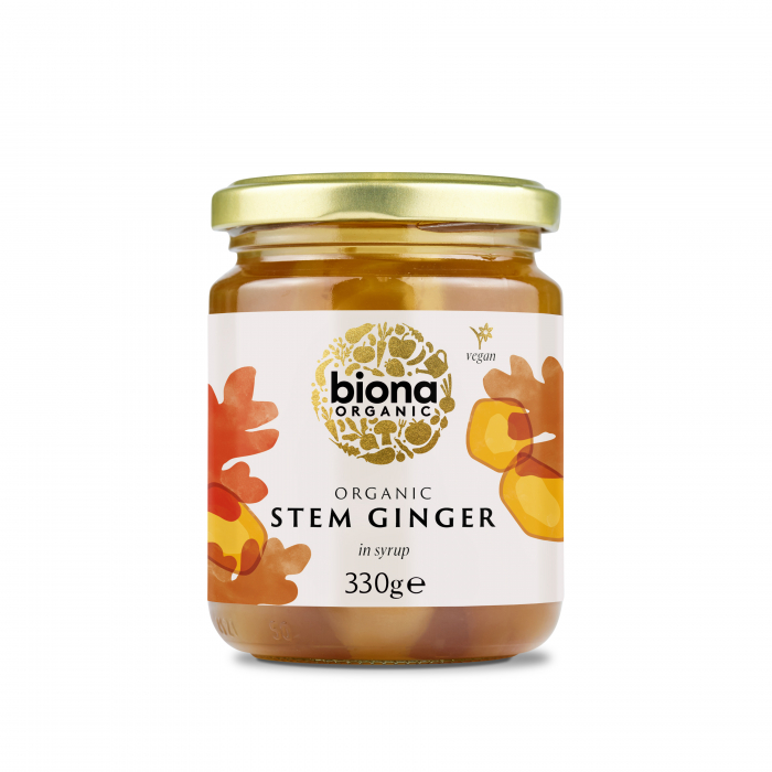 Muguri de ghimbir in sirop eco 330g Biona                                                            [1]