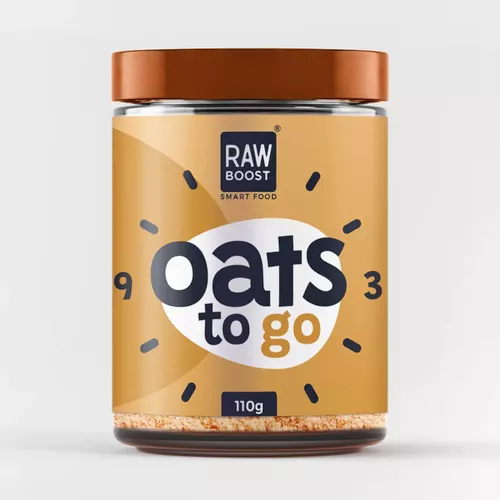 Oats To Go - Coconut Flakes ECO (Deliciu de ovăz cu semințe de chia, pudră de curmale și fulgi de cocos) pentru o escapadă tropicală la fiecare gustare ,110 g [1]