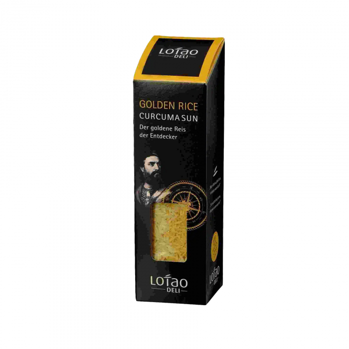 Orez basmati galben cu turmeric Curcuma Sun, bio, 300g, Lotao                                        [1]
