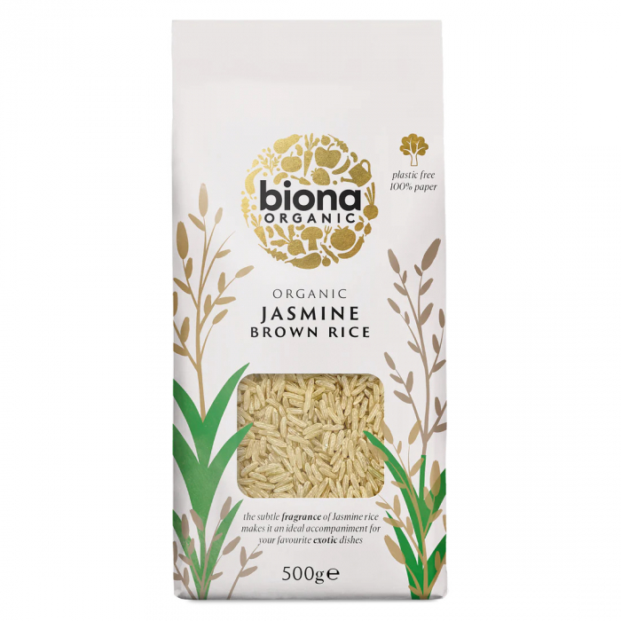 Orez Jasmin brun, bio, 500g, Biona                                                                   [1]