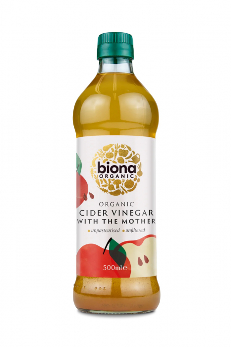 Otet din cidru de mere nefiltrat eco 500ml Biona                                                     [1]