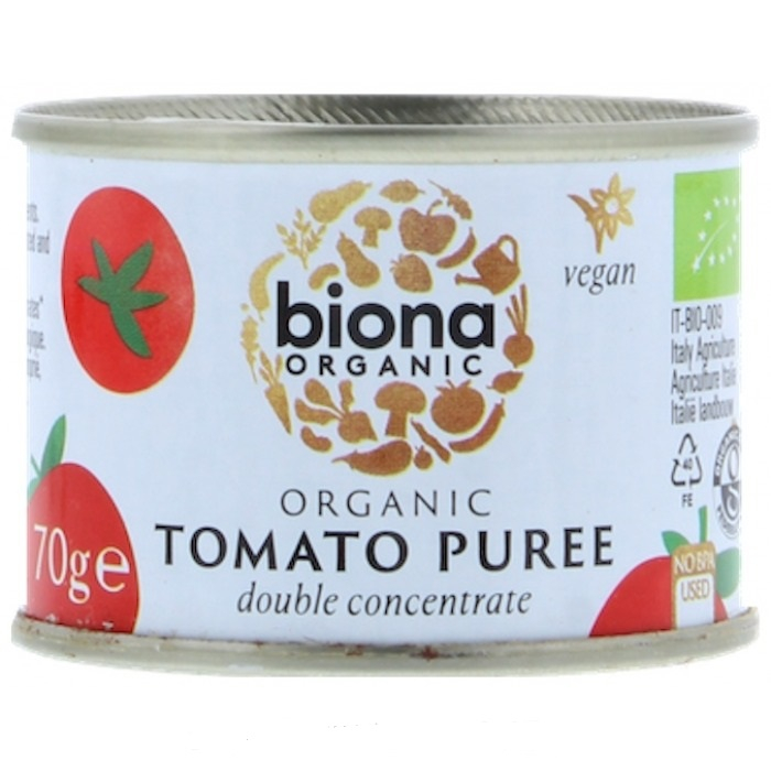 Piure de rosii dublu concentrat bio 70g Biona                                                        [1]