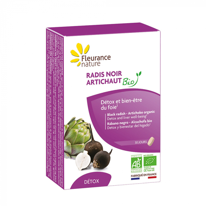 Ridiche neagră - Anghinare BIO  - Supliment alimentar 30 comprimate [1]
