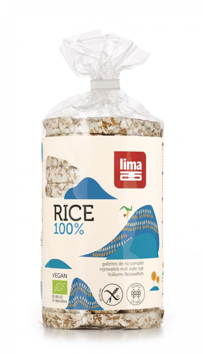 Rondele de orez expandat cu sare LIMA  eco 100g  Lima                                                [1]