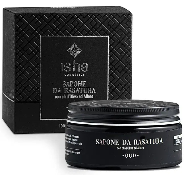 Sapun de ras cu ulei de masline si dafin, 100g, Isha                                                 [1]