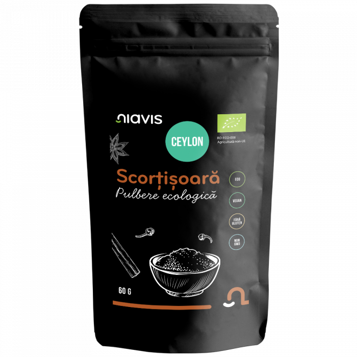 Scortisoara Ceylon Pulbere Ecologica/BIO 60g [2]
