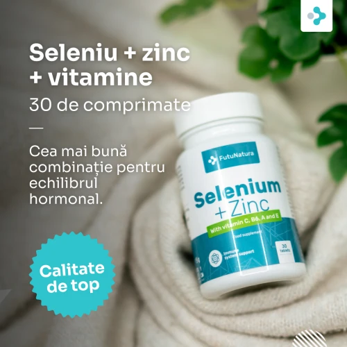 Seleniu + zinc + vitamine, sistem imunitar, 30 cps, FutuNatura [2]
