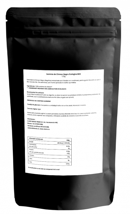 Seminte de Chimen Negru Ecologice/BIO 125g [2]