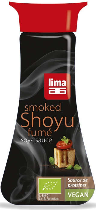Sos de soia Shoyu afumat, bio 145ml                                                                  [1]