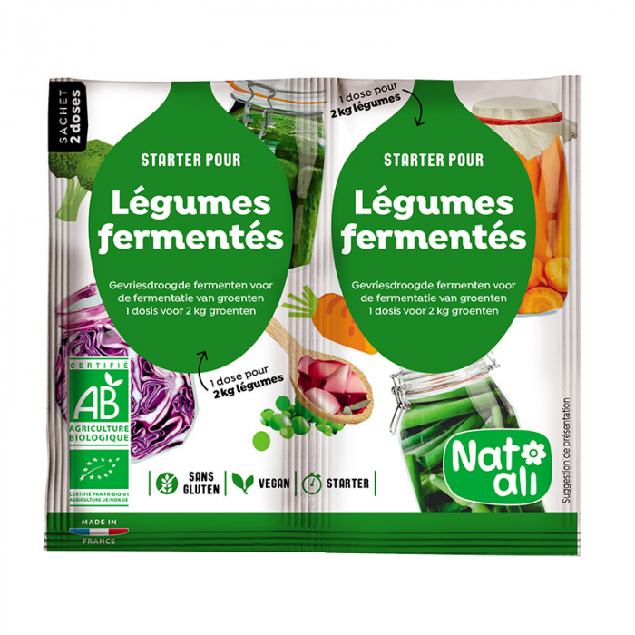 Starter pentru fermentare muraturi, bio, 2x 5g, Nat-ali                                              [1]