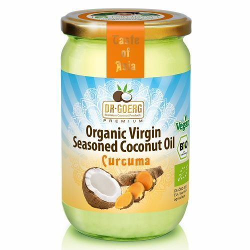 Ulei de cocos condimentat cu turmeric bio, 190ml Dr. Goerg                                           [1]