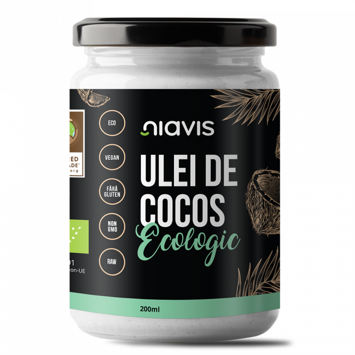 Ulei de Cocos Extra Virgin Ecologic/BIO 200ml [2]