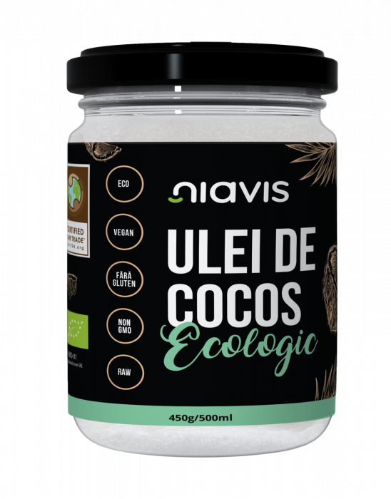 Ulei de Cocos Extra Virgin Ecologic/BIO 450g/500ml [2]