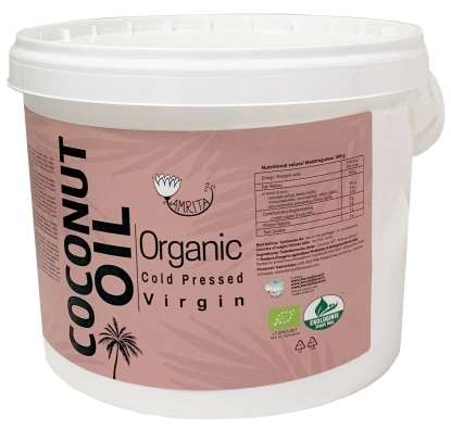 Ulei de Cocos virgin raw bio 3 litri Amrita                                                          [1]