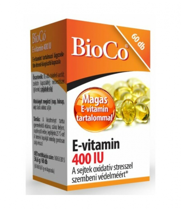 Vitamina E 400UI x 60 capsule [1]