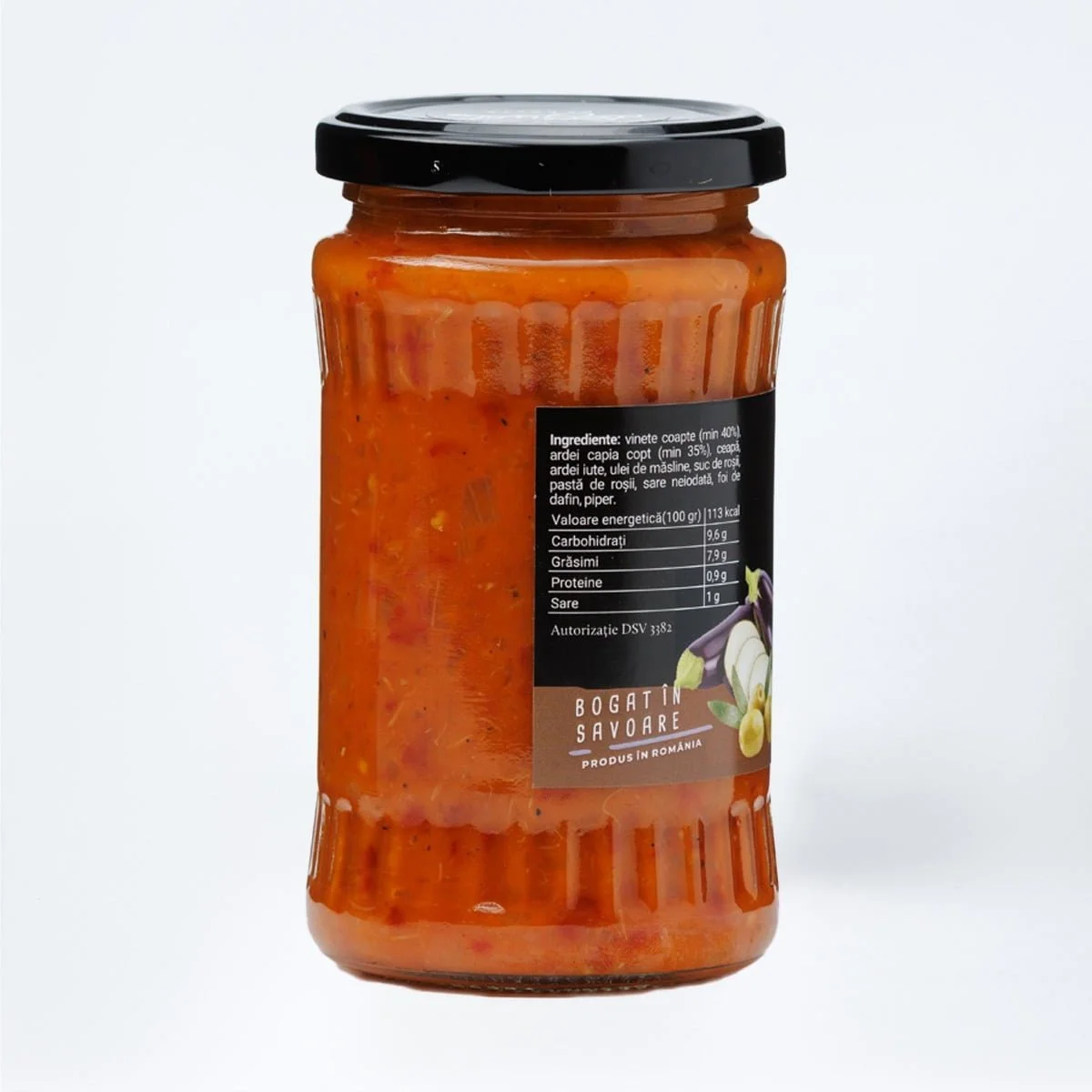 Zacusca de vinete cu Ulei de Masline, 300 gr [2]