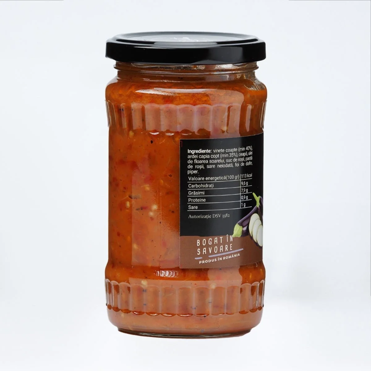 Zacusca de vinete de la tara, 300 gr [2]