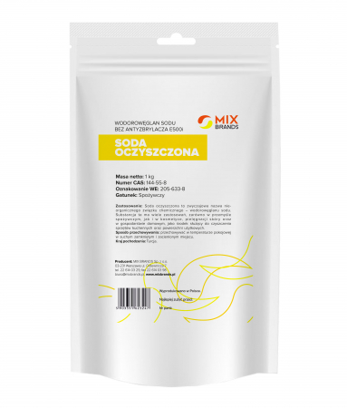 Produse - Bicarbonat de sodiu, 1kg, Mix Brands                                                                