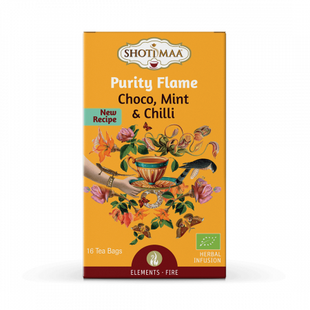 Ceai Cafea Cacao si Inlocuitori - Ceai Shotimaa Elements - Purity Flame bio 16dz