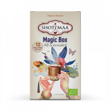 Ceai Cafea Cacao si Inlocuitori - Ceai Shotimaa Magic Box mix bio 12dz