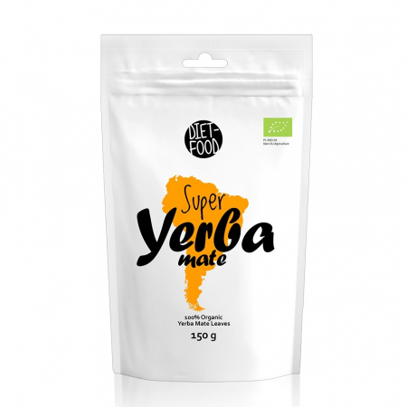 Ceai Cafea Cacao si Inlocuitori - Ceai Yerba Mate premium bio 150g