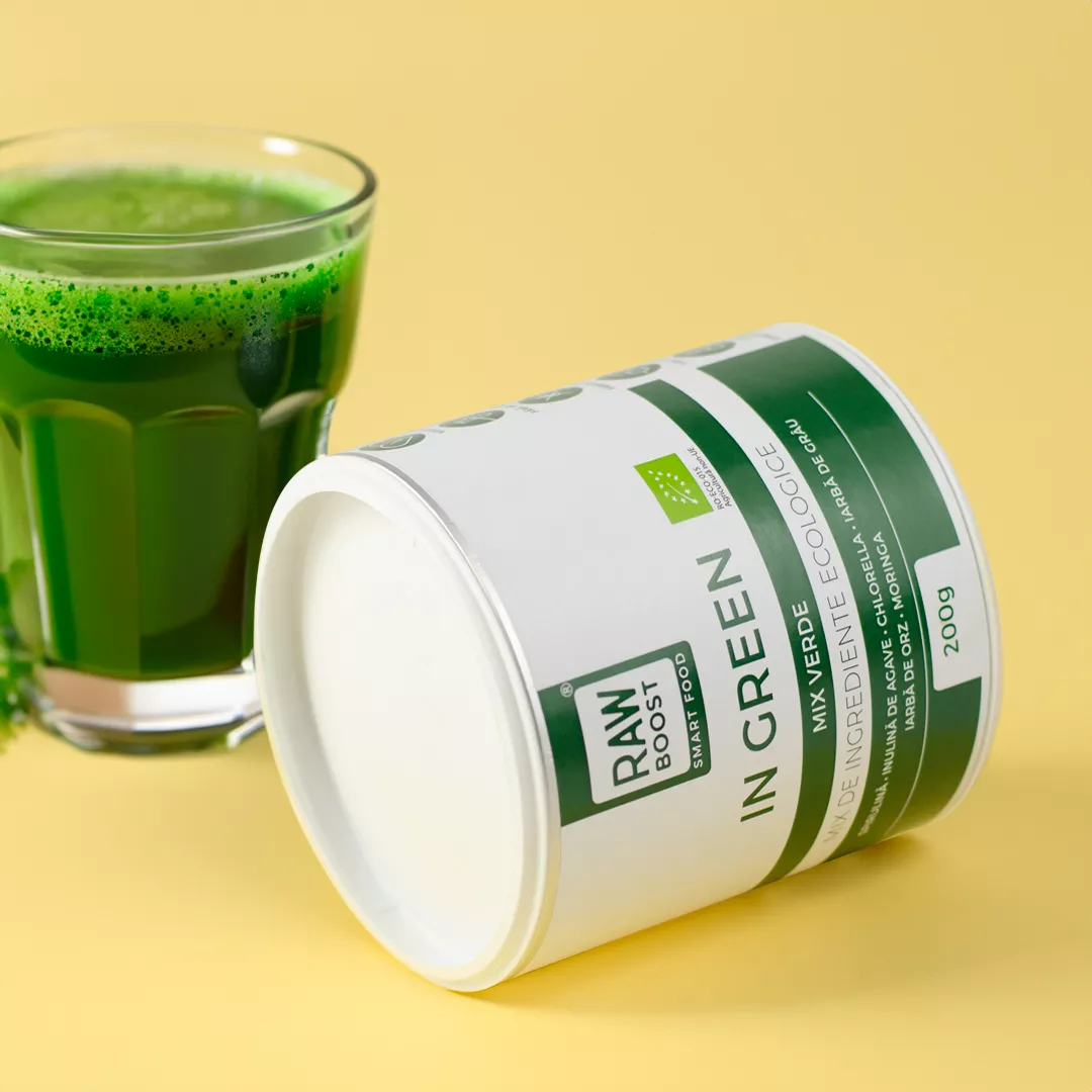 Produse - In Green, mix verde ecologic, detoxifiant