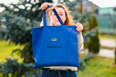 Sacosa din material impermeabil, Zero Waste