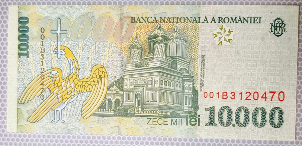 10 000 LEI 1999 UNC ISARESCU [2]