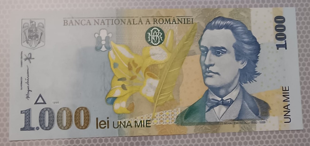 1000 LEI 1998 UNC FILIGRAN MIC [1]