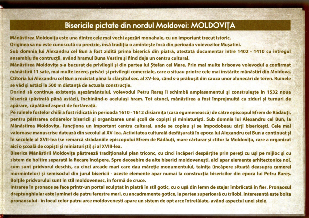 MEDALIA MOLDOVITA - BIJUTERIE A ARHITECTURII ROMANESTI [7]