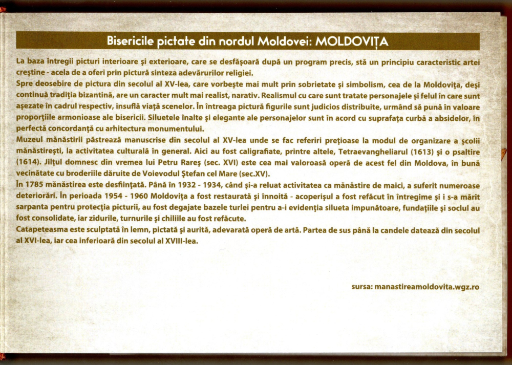 MEDALIA MOLDOVITA - BIJUTERIE A ARHITECTURII ROMANESTI [9]