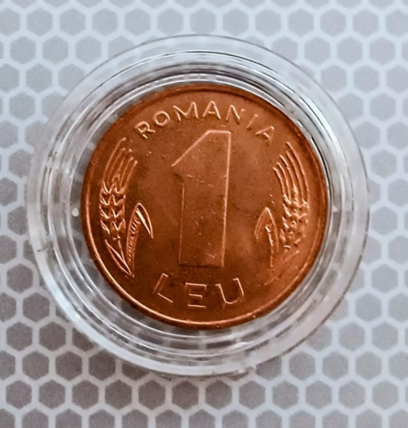 NUMISMATICA - 1 LEU 1993 AUNC