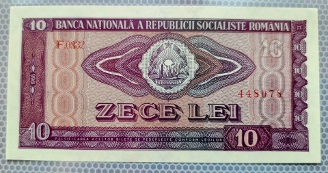 NUMISMATICA - 10 LEI 1966 UNC