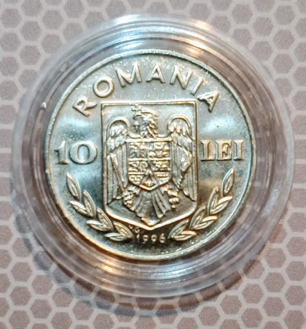 Acesorii pentru monede - 10 LEI 1996 ATLANTA - INOT