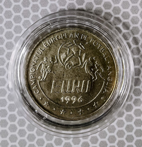 Acesorii pentru monede - 10 LEI EURO 1996 UNC