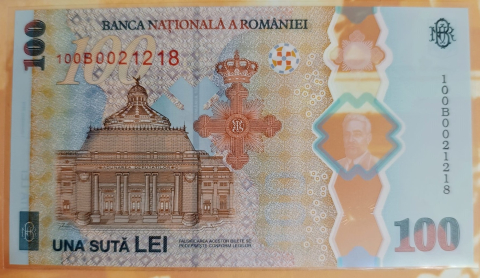 BANCNOTE ROMANIA - 100 LEI BRATIANU UNC