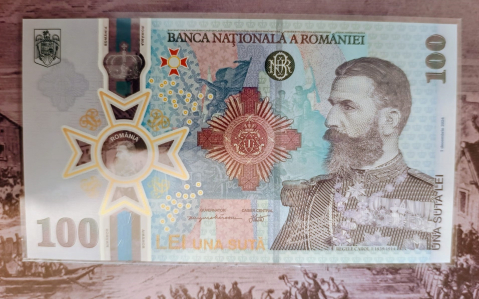BANCNOTE ROMANIA - 100 LEI CAROL I UNC