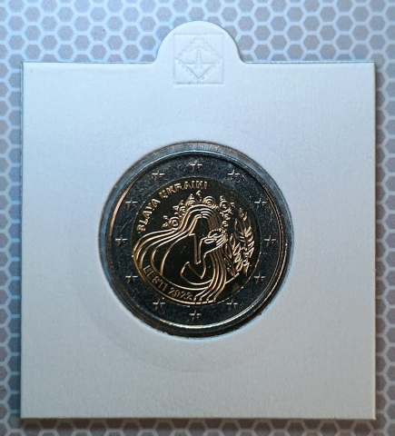2 EURO COMEMORATIVE - 2 EURO 2022 ESTONIA ( SLAVA UKRAINA ) IN CARTONAS
