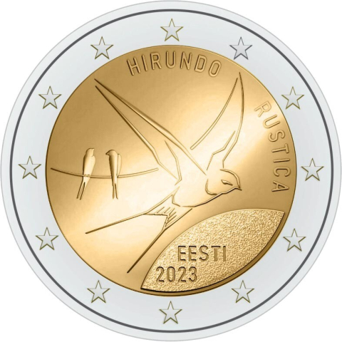 2 EURO 2023 ESTONIA ( RANDUNICA ) IN CARTONAS [2]